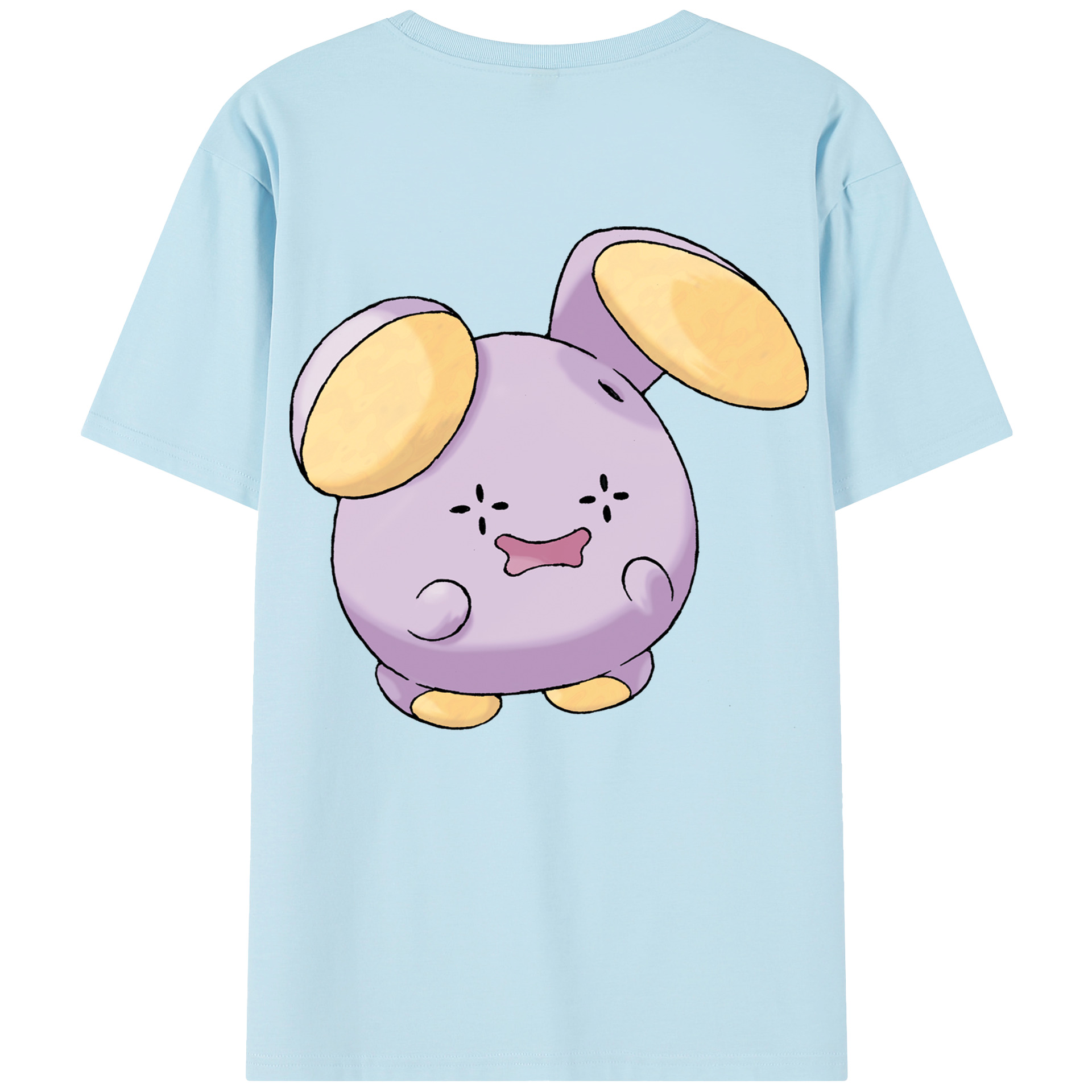 （画像用） ポケットモンスター Pokémon 綿100％半袖Tシャツ（背面プリント）